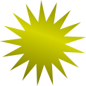 card sun gold